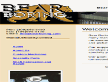 Tablet Screenshot of bearboring.com